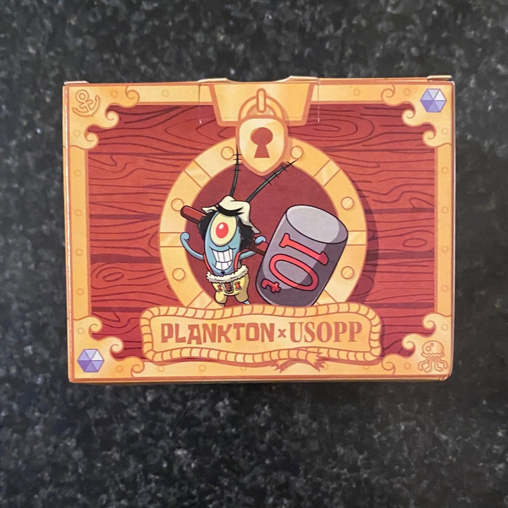 Plankton x Usopp McDonald's Happy Meal SpongeBob SquarePants x One Piece Toy